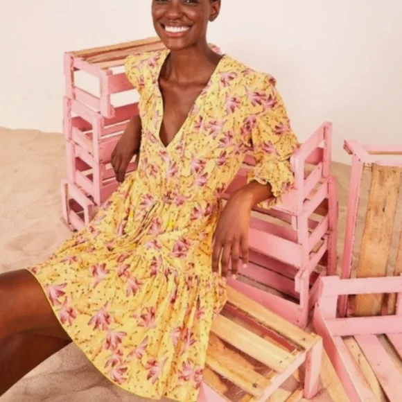 FARM Rio Banana Sunshine Mini‎ Dress - Picture 2 of 15